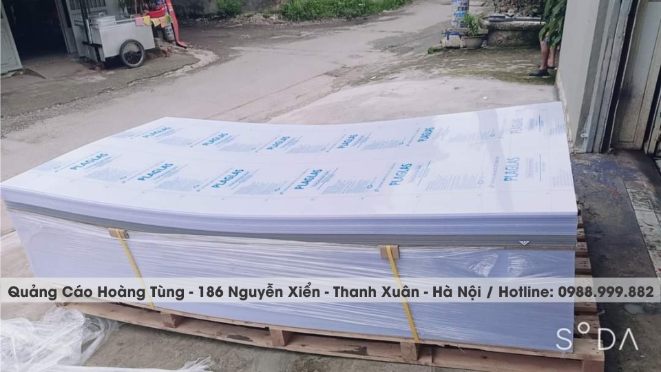 Bán tấm polycacbonat tản sáng hàn quốc tại hà nội